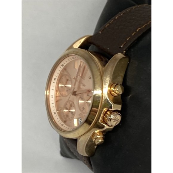 Michael Kors Bradshaw MK5799 Womens Brown Leather main image 8